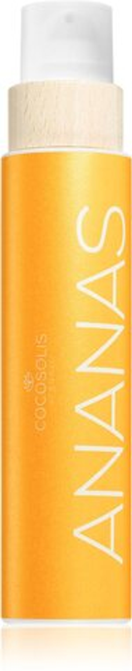 COCOSOLIS ANANAS - уходовое масло для загара для оснований защитных фильтров /  z zapachem Pineapple & Vanilla 200  ml  / GTIN 3800500519968