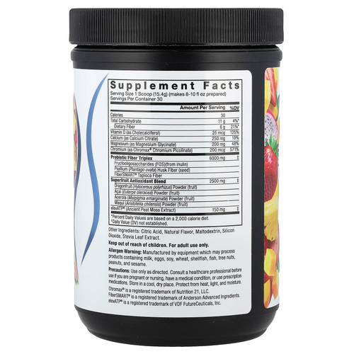 Force Factor, DietAid ™, тропические фрукты, 462 г (16,3 унции)