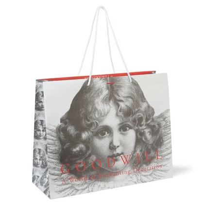 Подарочный пакет 50x40x19см Goodwill Серый