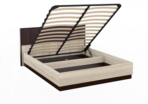 Кровать "Эшли" 160х200 мягкое изголовье (подъемник)