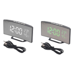 Часы зеркальные LED MIRROR NA-7816 белое свечение