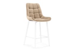 Полубарный стул Алст бежевый / белый