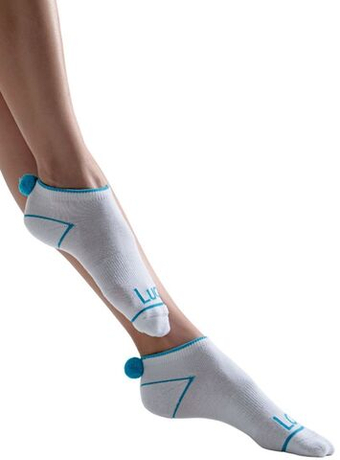 Теннисные носки Lucky in Love Pom Low Cut 3P - белый