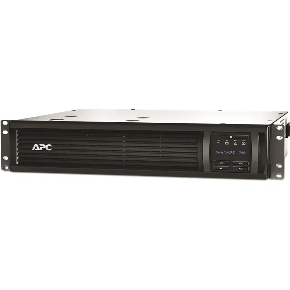 ИБП APC Smart-UPS, Line Interactive, 750 ВА, монтаж в стойку 2U, SMT750RMI2U