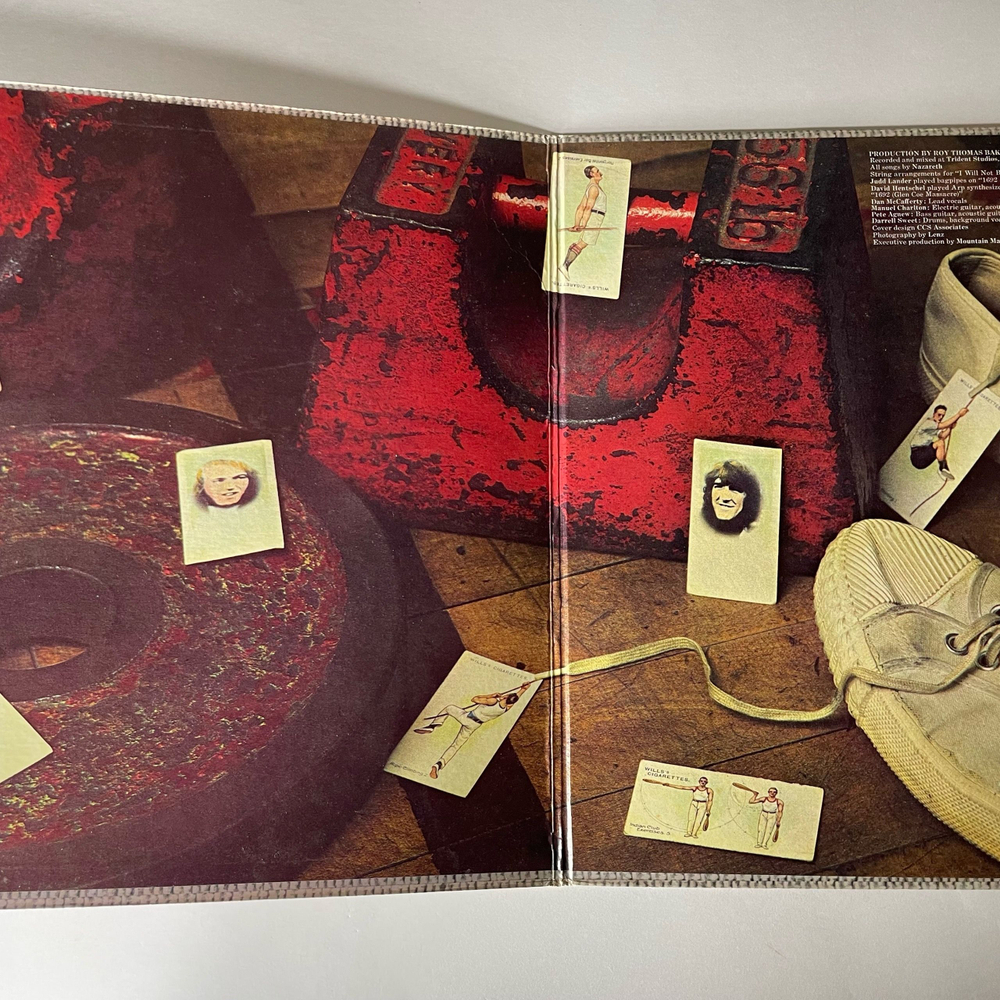 Винтажная виниловая пластинка LP Nazareth Exercises (США 1972)