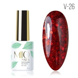 Гель-лак MIO NAILS V-26. Грация, 8мл.