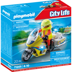 Playmobil - City Life Моторная спасательная лодка с огнями 71205
