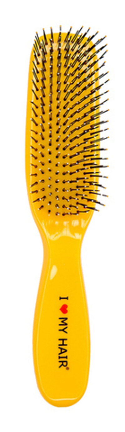 Щетка ILMH "Spider" в детской упаковке 1501 желтая глянцевая M
