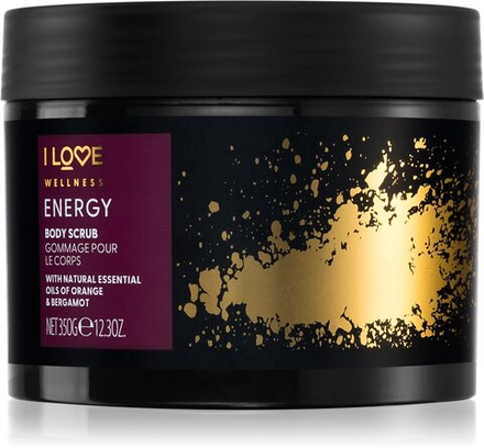 I love... Wellness Energy - стимулирующий скраб для тела /   350  g  / GTIN 5060849630474