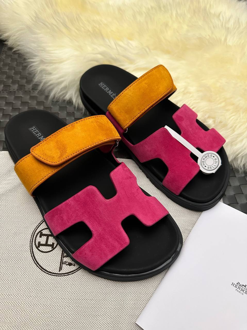 Шлепанцы Hermes