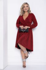 Платье праздничное Загадай желание (красное) П14468-49М LT Collection