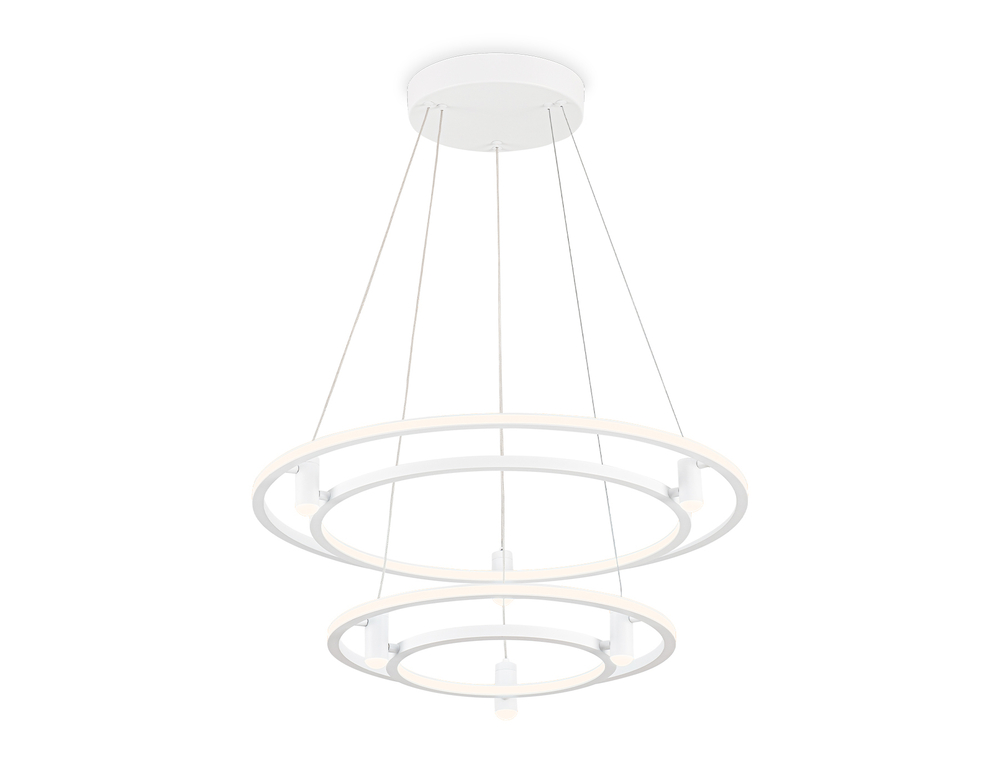 FL5542/2+6 WH белый 90W 3000K/4200K/6400K D600/400*1300 (без ПДУ)