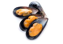 Мидии гигант варено-мороженые, 500г