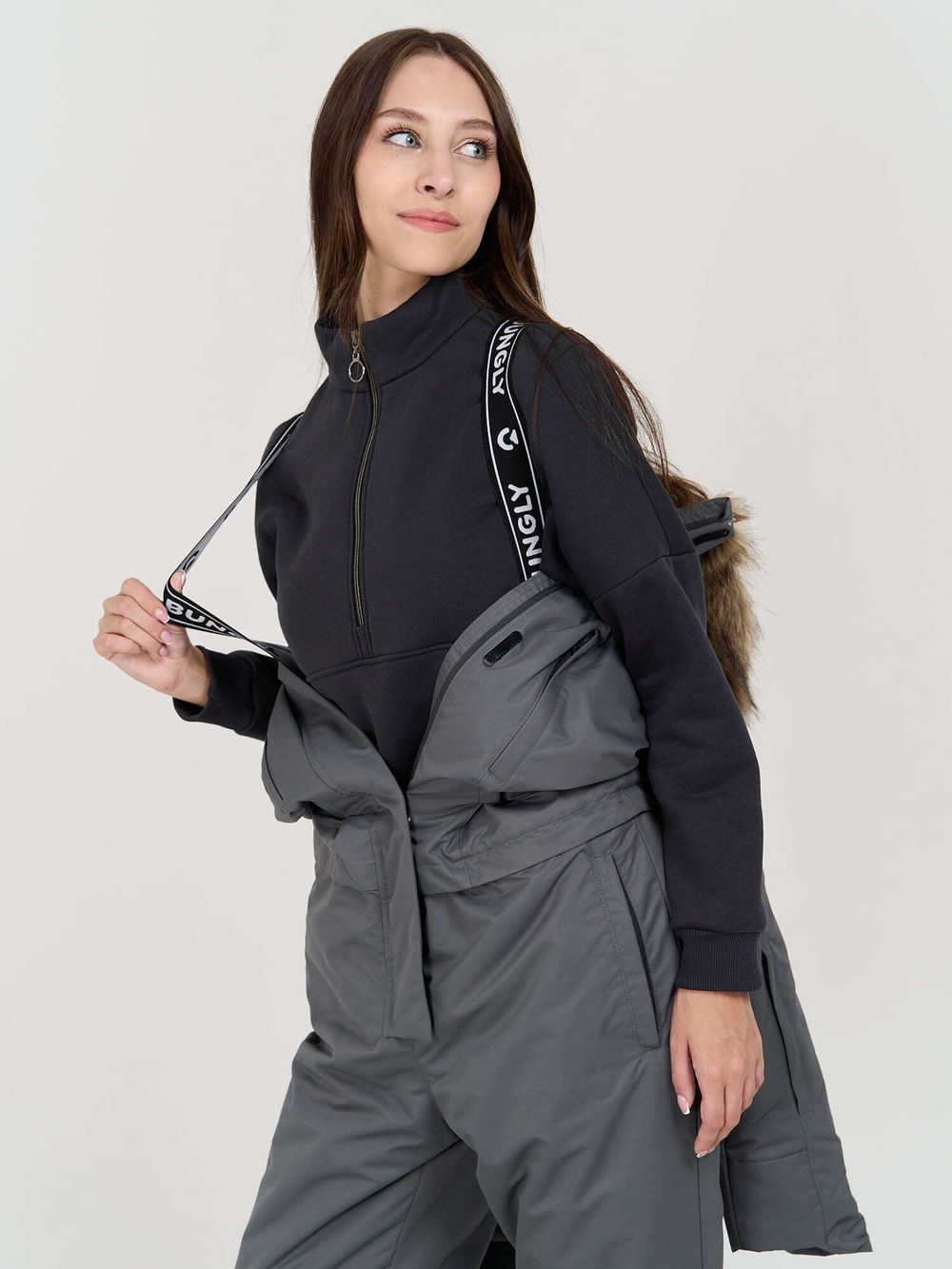 Комбинезон зимний "Антрацит" женский