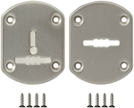 Накладка FUARO ESC021-SN-3 (на сувальдный замок, шторка) мат. никель