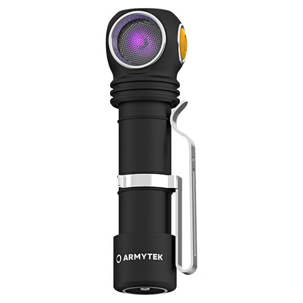 Налобный фонарь Armytek Wizard C2 WUV Magnet USB - высокая дальность свечения (98 метров для белого света).