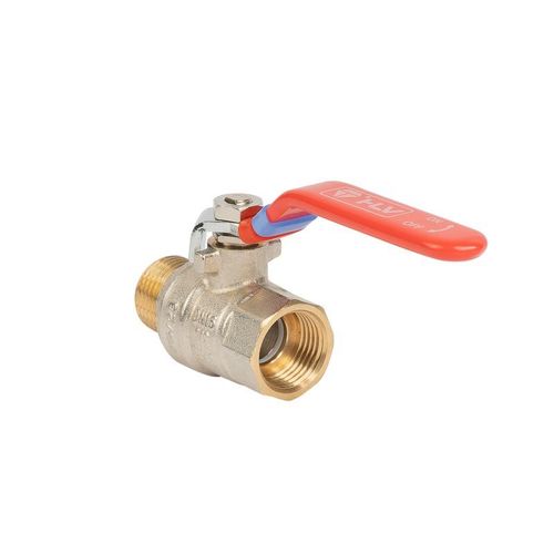 Кран шаровый НР-ВР 1/2" ручка HLV