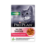 Влажный корм Pro Plan Sterilised для стерилизованных кошек, утка в соусе, 85 г