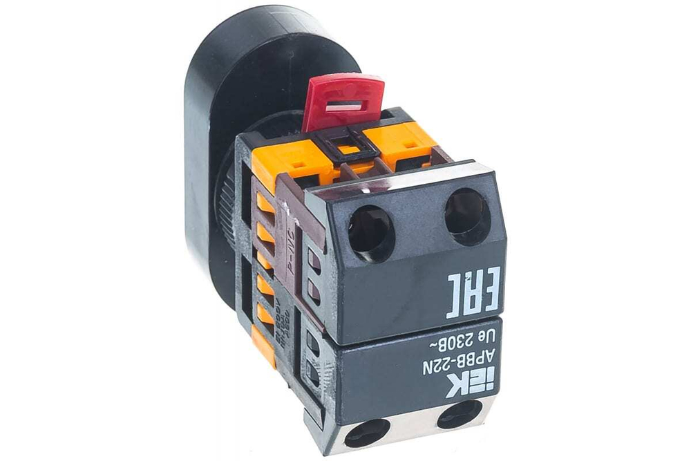 Кнопка APВВ-22N "Пуск-Стоп" d=22мм неон/240В 1з+1р IEK