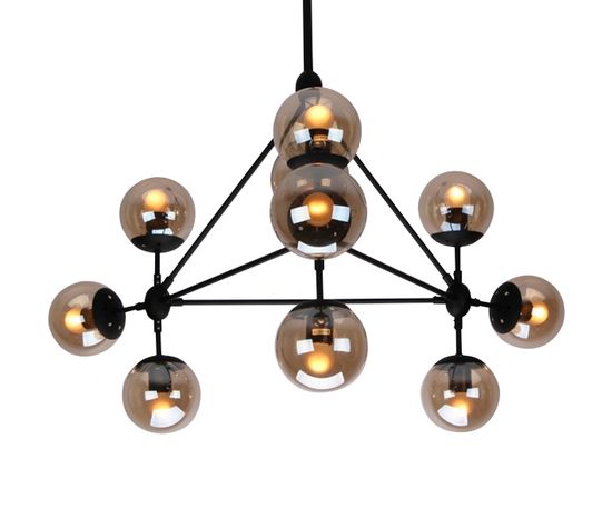 07535-10,19 Люстра Моди черный E27 10*15W