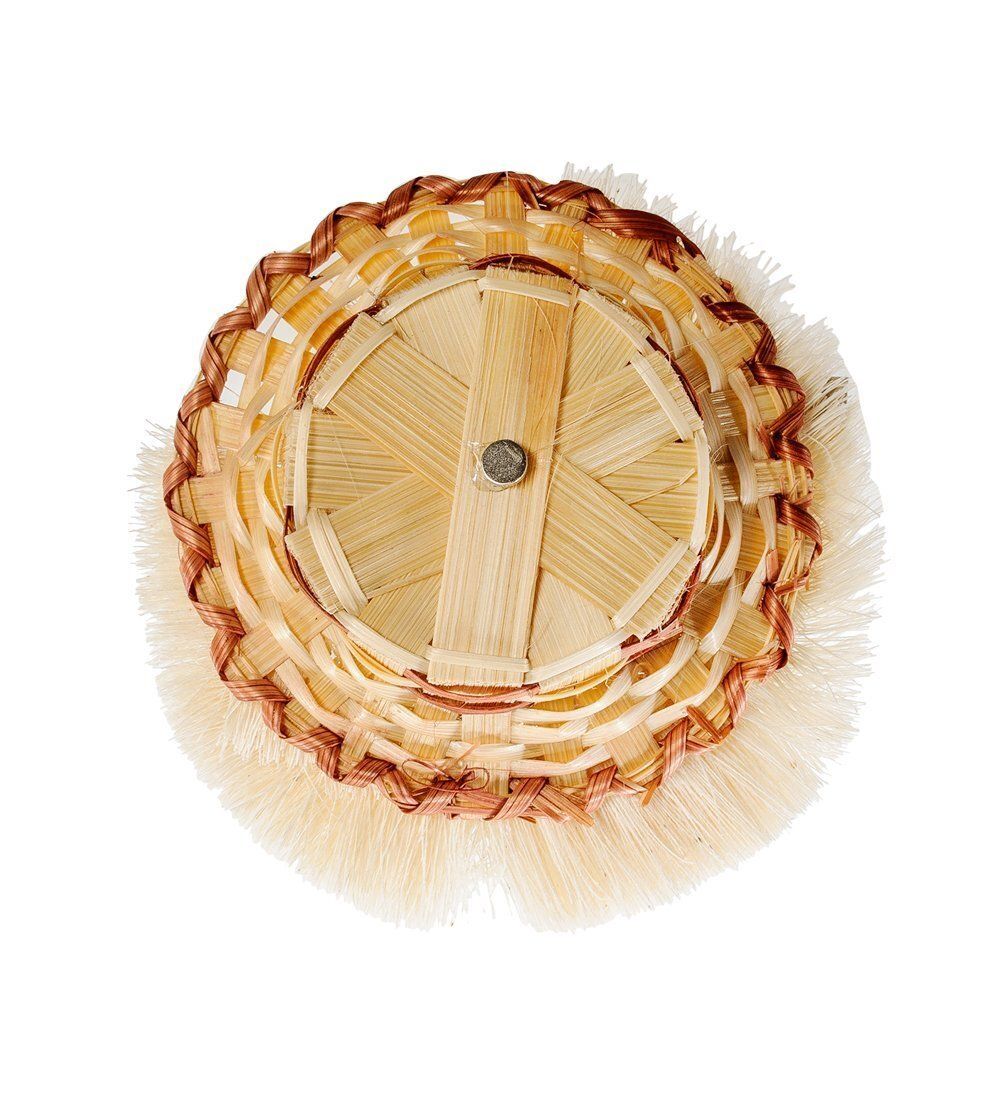 GAEM Art DO-022 Домовик магнит в соломенной шляпе мал. - Вариант A