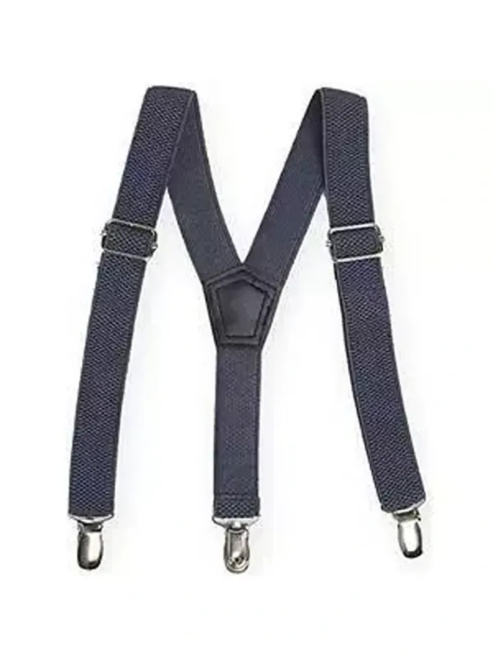 Подтяжки рифленые (серые)