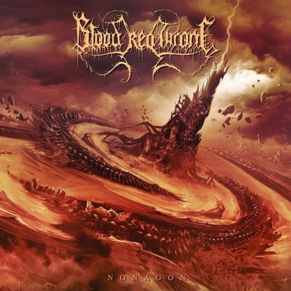 BLOOD RED THRONE - Nonagon, death metal, 2024, музыкальный компакт диск