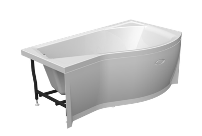 Фронтальная панель правосторонняя с креплением к ванне Миранда