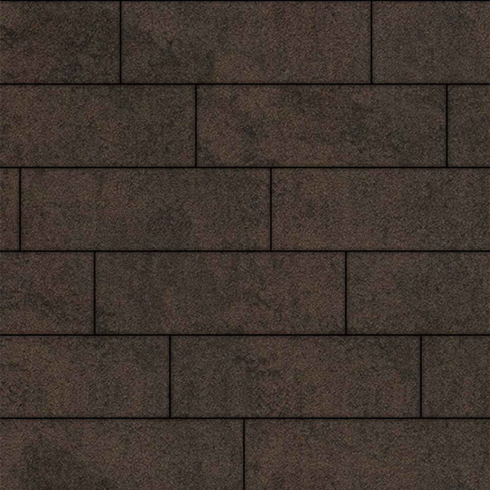 Тротуарная плитка ПРЯМОУГОЛЬНИК 750х250 мм - Листопад гранит Шелковица