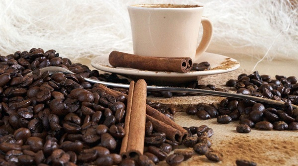 Кофе в зернах ароматизированный Santa Fe Корица Арабика 1кг