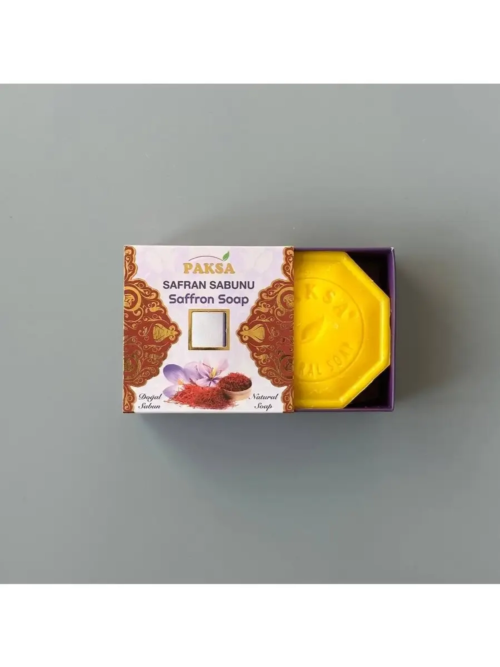 Мыло Paksa с шафраном