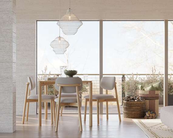 Блюдо на ножке vivlend, D21 см, морские водоросли