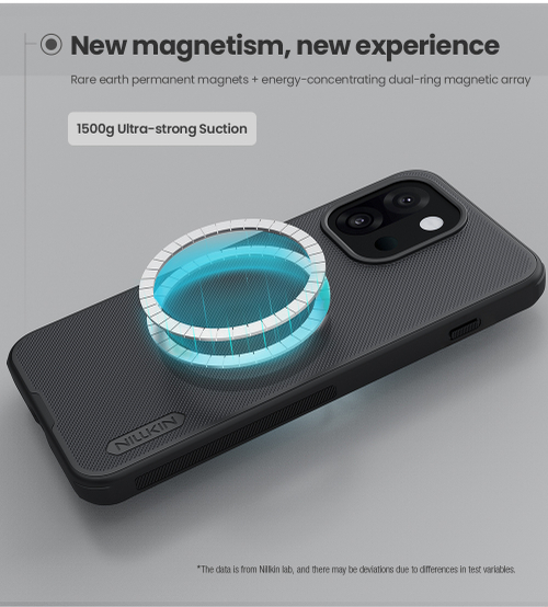 Чехол усиленный от Nillkin c встроенным магнитом для OnePlus 13T и 13s, серия Super Frosted Shield Pro Magnetic Case