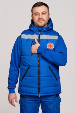 Жилет утепленный с капюшоном  мужской СП MedicLine