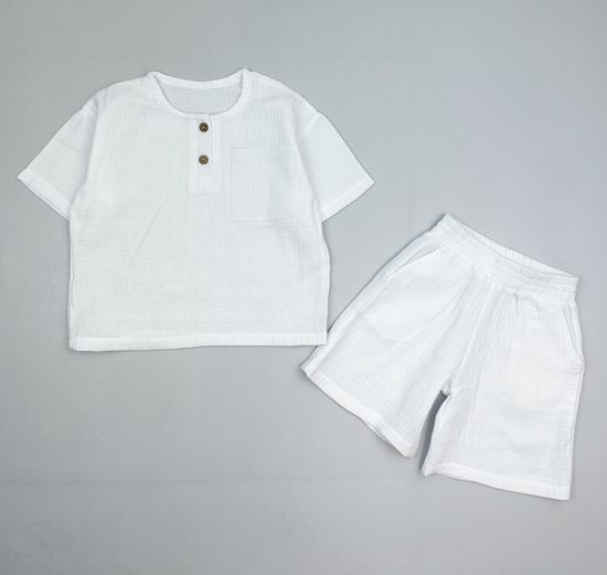 Комплект муслиновый, Белый