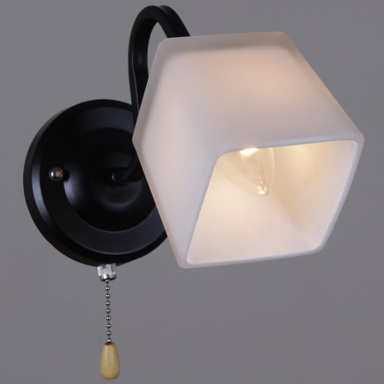 06194-0.2-01 BK+CH светильник настенный