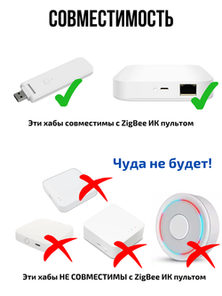 Универсальный пульт ИК ZigBee Tuya для Алисы
