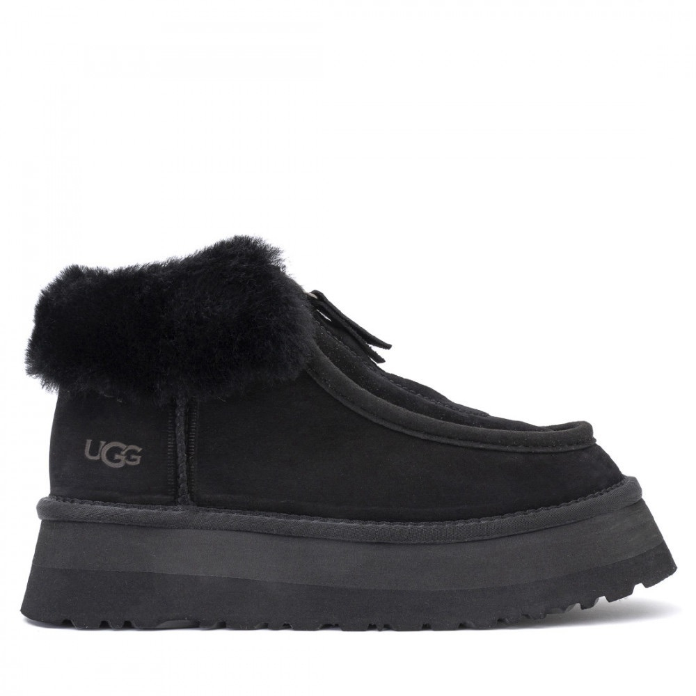 Ugg Funkette Platform Boots Black