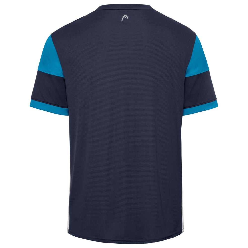 Футболка мужская теннисная Head Volley T-Shirt M - electric blue/dark blue