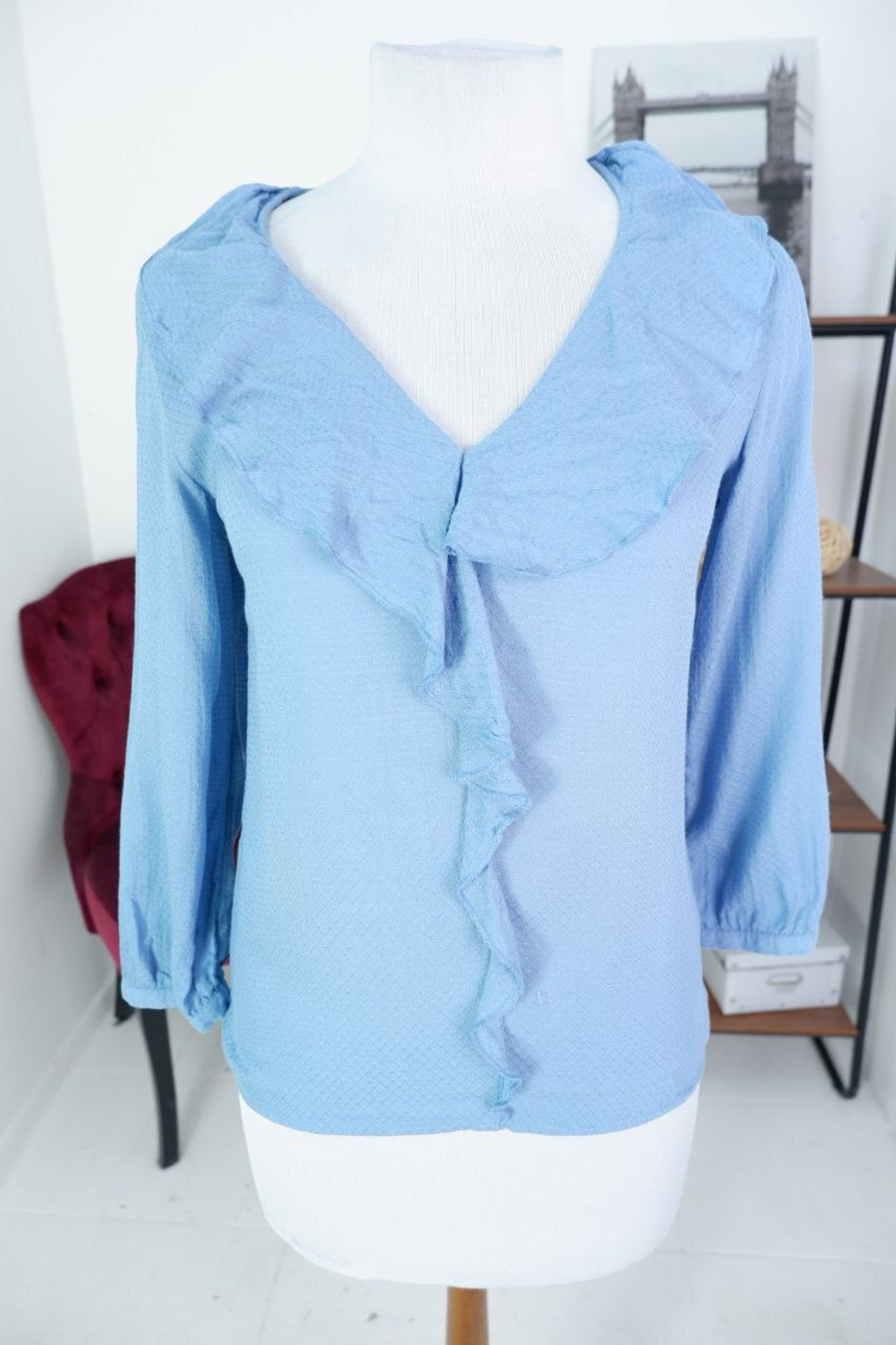 Блузка Benetton нежная из вискозы 40 размер