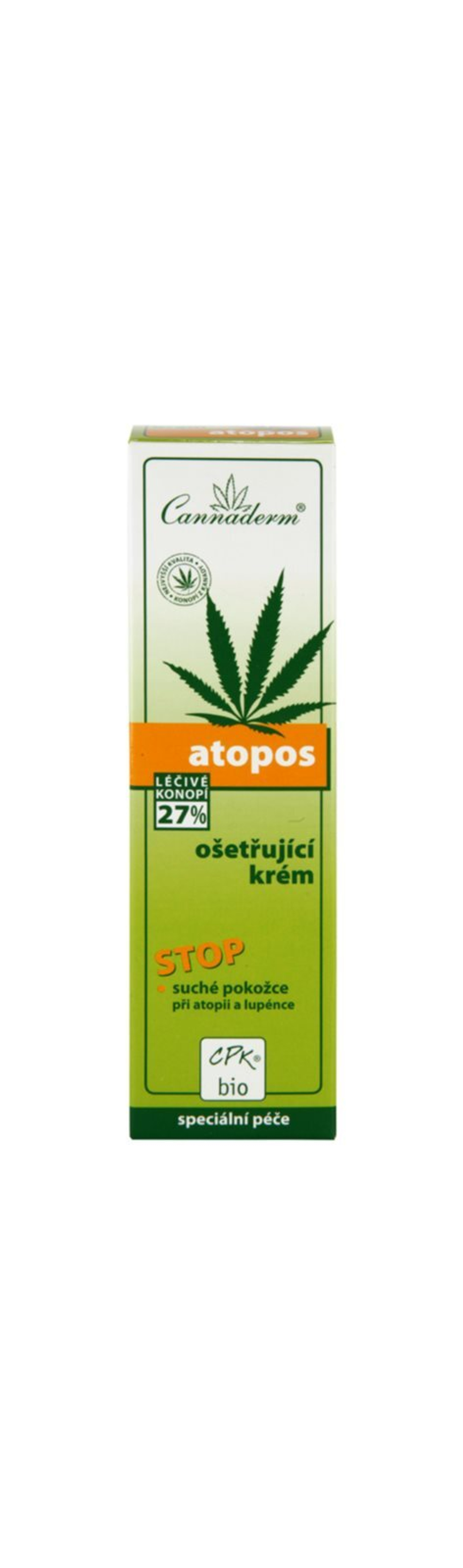 Cannaderm Atopos Treatment Cream - крем для ухода за атопической кожей /   75  g  / GTIN 8594059735713