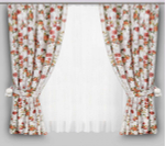 Комплект для кухни "Ф. ТЕРРАКОТОВЫЕ РОЗЫ", Польша.