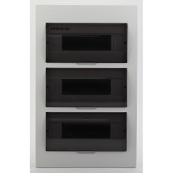 Корпус пластиковый встраиваемый ЭРА SIMPLE ЩРВ-П-36 IP41 прозрачная крышка белый