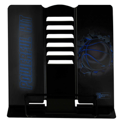 Подставка для книг и учебников Феникс+, 19x20x15.5 см, окрашенный чёрный металл, УФ-печать