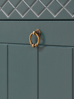 Обувница Индра, 66,4х21,5х158,2, тумба для обуви из МДФ, изумруд, Dipriz