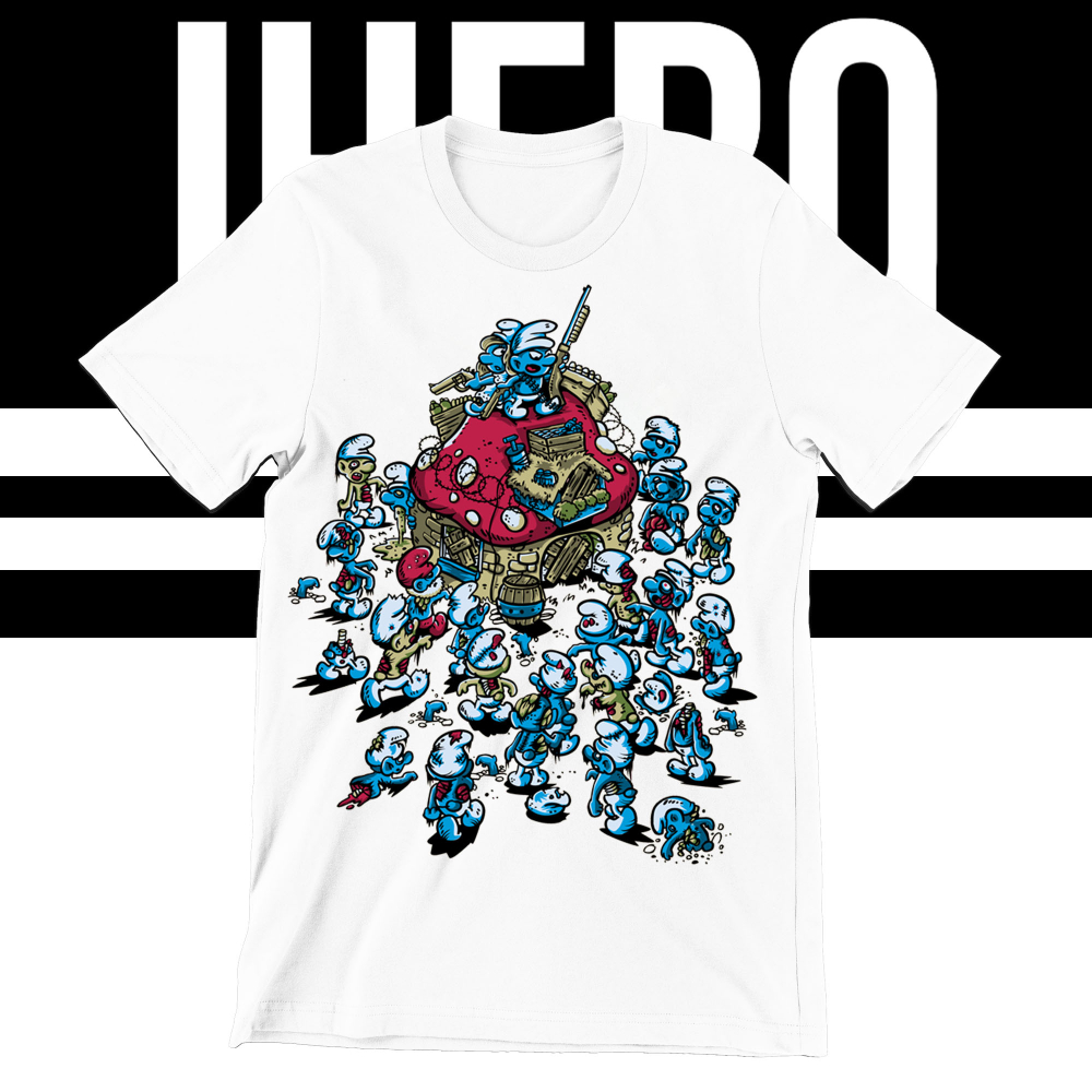 Футболка IHERO Злые Смурфы