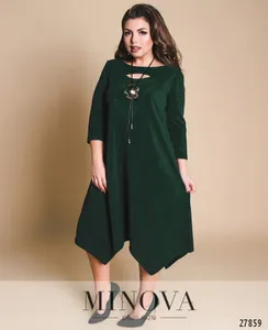 Платье 17-95-1-зеленый Minova
