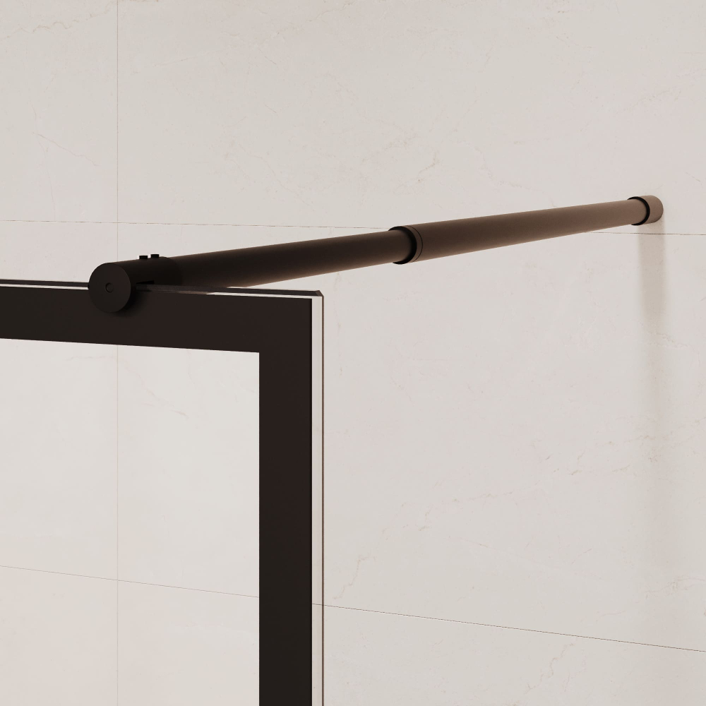 Душевая перегородка RGW WA-111B (Рисунок - черный принт, 800)