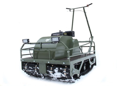 Мотобуксировщик POMOR X2 K-18 С реверс-редуктором