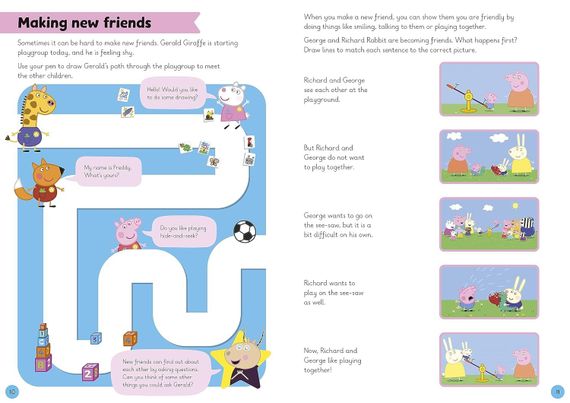 Learn with Peppa: Making
Friends